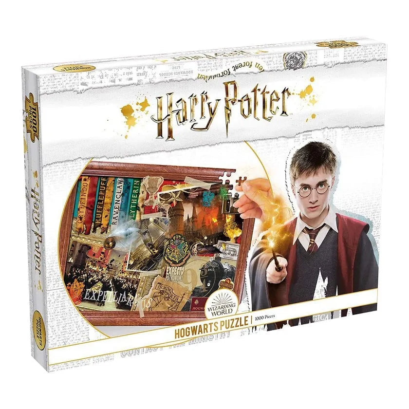 Pusle "Harry Potter - Hogwarts" 1000 tk-108 Jigsaw Puzzles-Brain Games OÜ