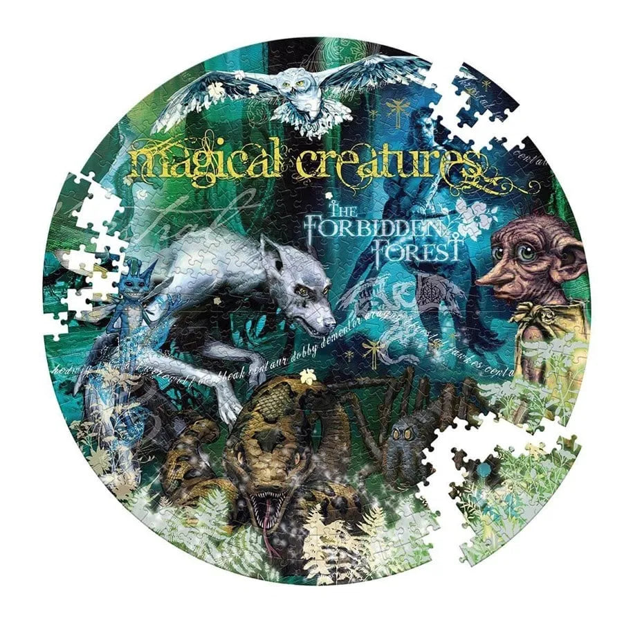 Pusle "Harry Potter - Magical Creatures" 500 tk-108 Jigsaw Puzzles-Brain Games OÜ
