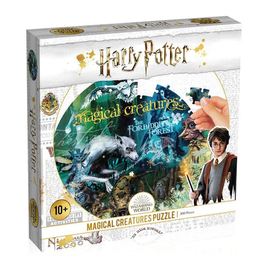 Pusle "Harry Potter - Magical Creatures" 500 tk-108 Jigsaw Puzzles-Brain Games OÜ
