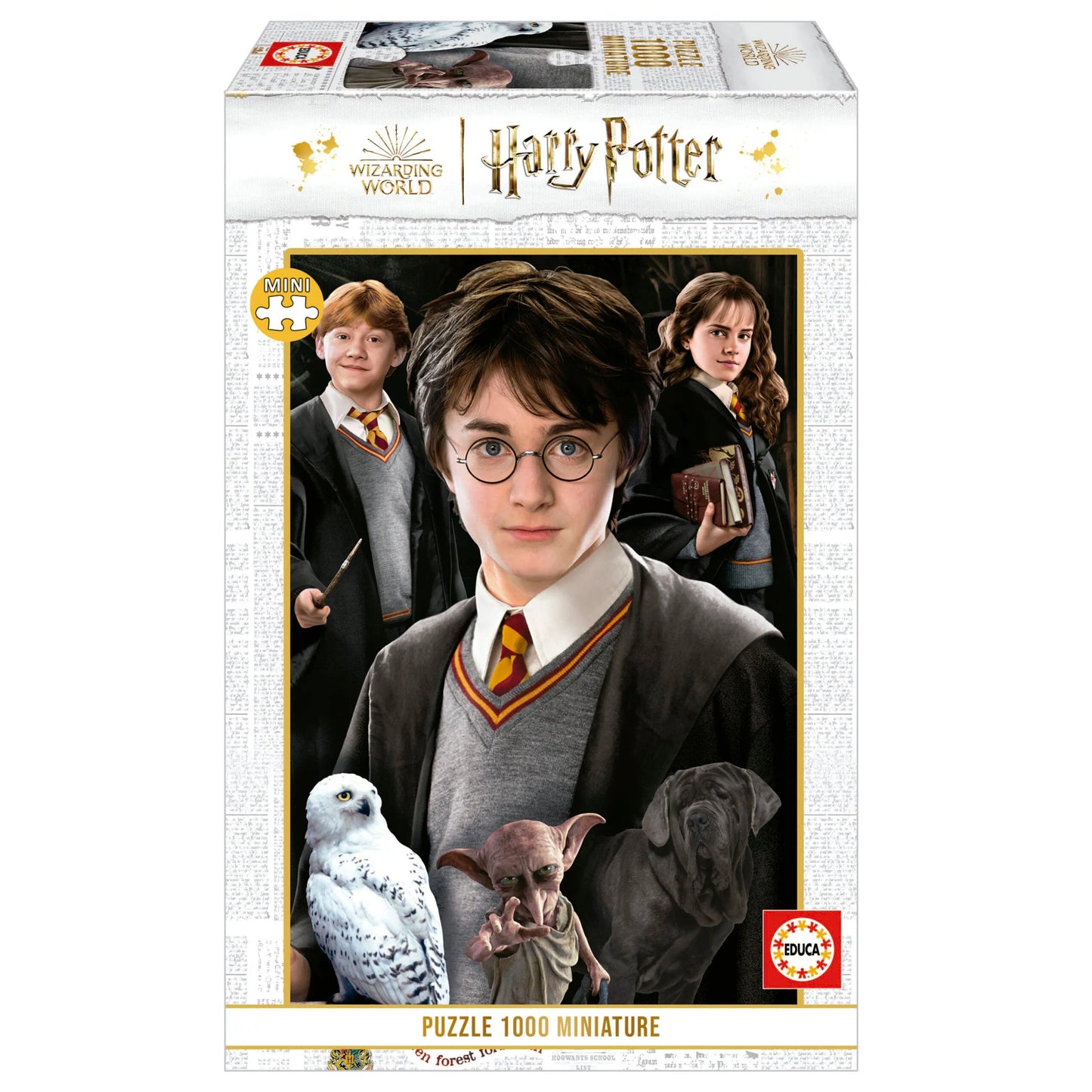 Pusle "Harry Potter Miniature" 1000 tk-w008 WHSX Jigsaw Puzzles-Brain Games OÜ