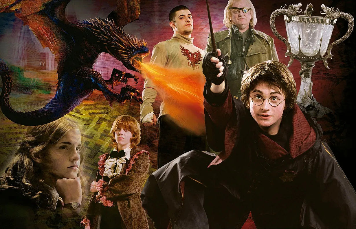 Pusle "Harry Potter Miniature - Triwizard tournament" 1000 tk-w008 WHSX Jigsaw Puzzles-Brain Games OÜ