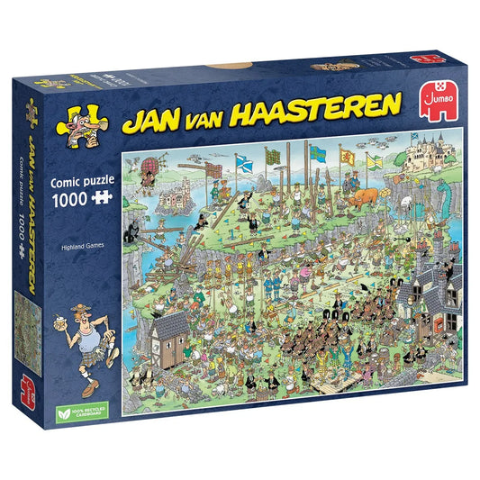 Pusle "Highland Games" 1000 tk-108 Jigsaw Puzzles-Brain Games OÜ