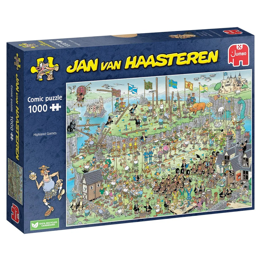 Pusle "Highland Games" 1000 tk-108 Jigsaw Puzzles-Brain Games OÜ
