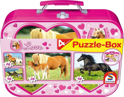Pusle "Hobused" 2x26, 2x48-w008 WHSX Jigsaw Puzzles-Brain Games OÜ