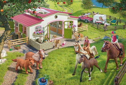 Pusle "Horse Ride Into The Countryside" 100 tk-w008 WHSX Jigsaw Puzzles-Brain Games OÜ