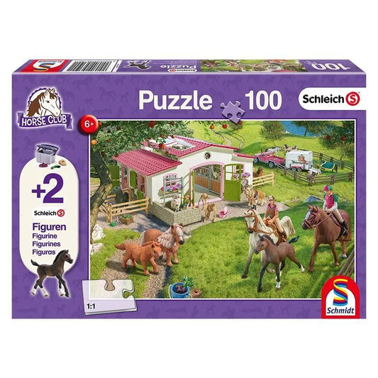 Pusle "Horse Ride Into The Countryside" 100 tk-w008 WHSX Jigsaw Puzzles-Brain Games OÜ