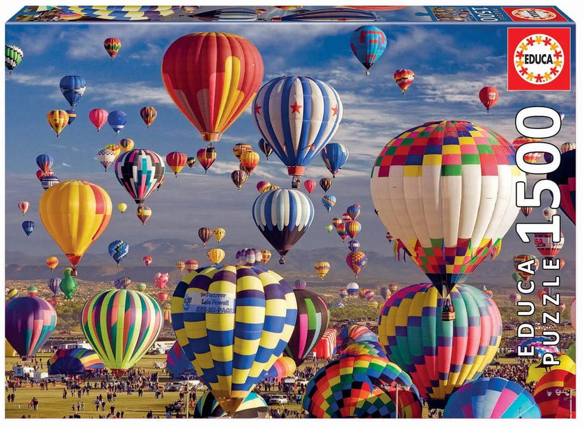 Pusle ''Hot Air Balloons'' 1500 tk-w008 WHSX Jigsaw Puzzles-Brain Games OÜ