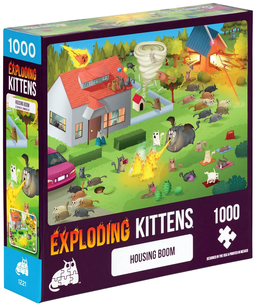 Pusle "Housing Boom" 1000 tk-w008 WHSX Jigsaw Puzzles-Brain Games OÜ
