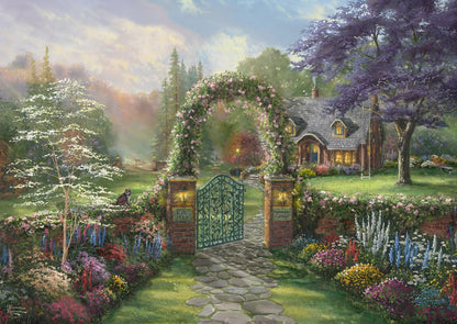 Pusle "Hummingbird Cottage" 1000 tk-w008 WHSX Jigsaw Puzzles-Brain Games OÜ