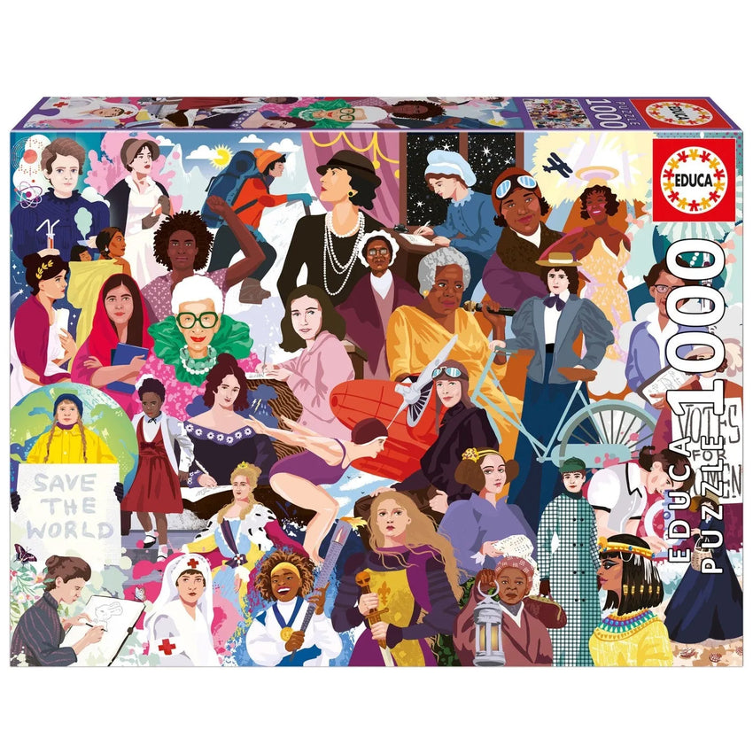 Pusle "Iconic Women" 1000 tk-W008 - Jigsaw Puzzles-Brain Games OÜ