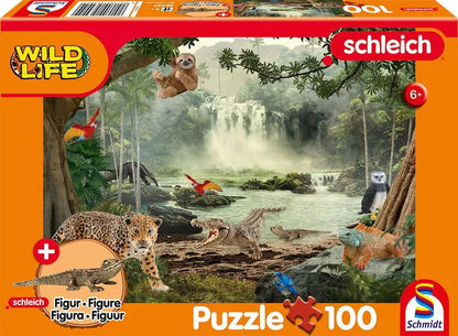 Pusle "In the Rainforest" 100 tk-w008 WHSX Jigsaw Puzzles-Brain Games OÜ