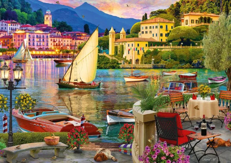 Pusle "Italian Fresco" 500 tk-w008 WHSX Jigsaw Puzzles-Brain Games OÜ