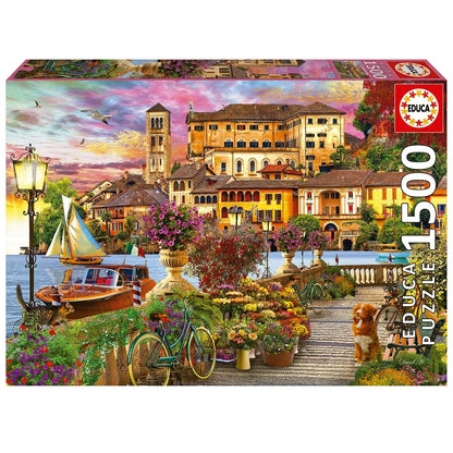 Pusle "Italian Promenade" 1500 tk-w008 WHSX Jigsaw Puzzles-Brain Games OÜ