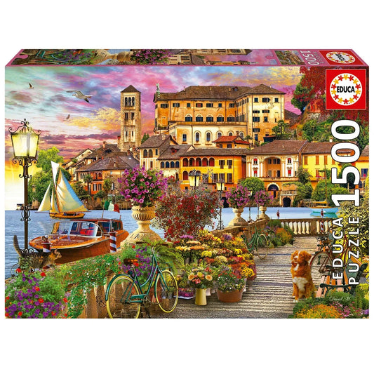 Pusle "Italian Promenade" 1500 tk-w008 WHSX Jigsaw Puzzles-Brain Games OÜ