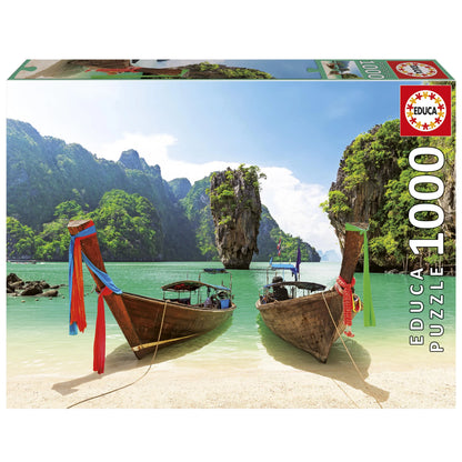 Pusle "James Bond Island, Thailand" 1000 tk-w008 WHSX Jigsaw Puzzles-Brain Games OÜ