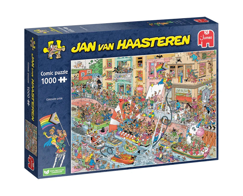 Pusle "Jan van Haasteren - Celebrate Pride" 1000 tk-108 Jigsaw Puzzles-Brain Games OÜ