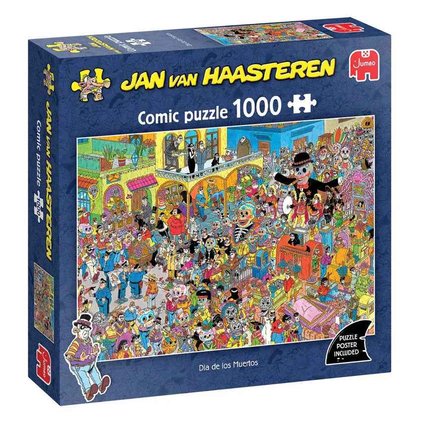 Pusle "Jan van Haasteren - Dia de los Muertos" 1000 tk-108 Jigsaw Puzzles-Brain Games OÜ