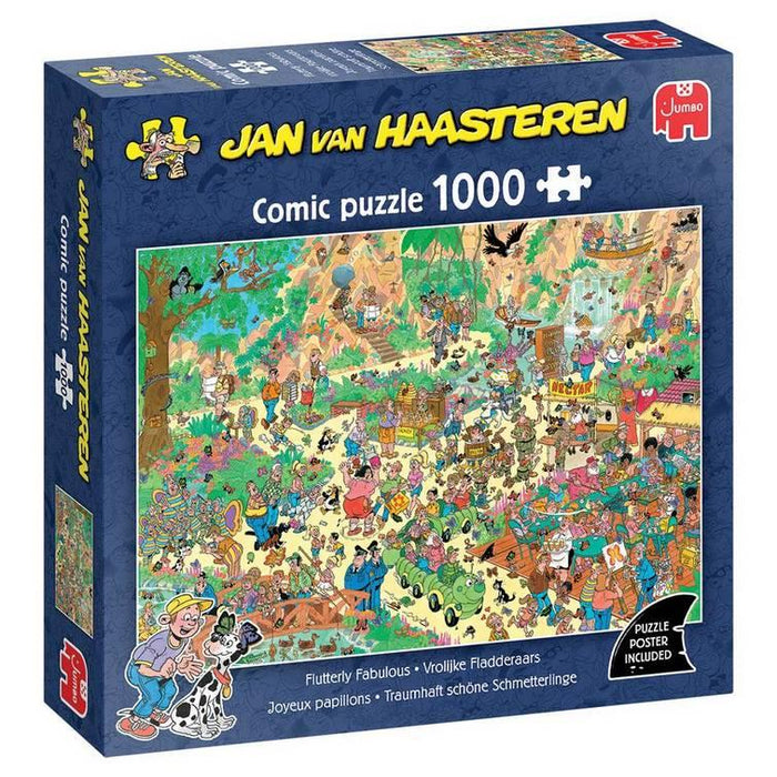 Pusle "Jan van Haasteren - Flutterly Fabulous" 1000 tk