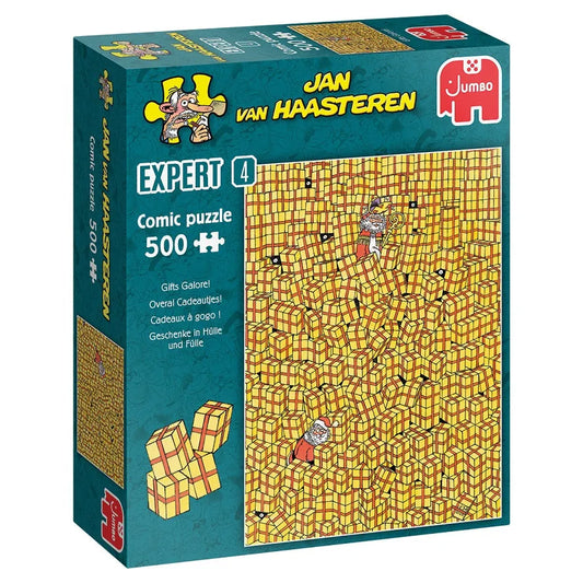 Pusle "Jan van Haasteren - Gifts Galore" 500 tk-108 Jigsaw Puzzles-Brain Games OÜ