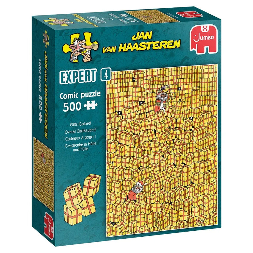 Pusle "Jan van Haasteren - Gifts Galore" 500 tk-108 Jigsaw Puzzles-Brain Games OÜ