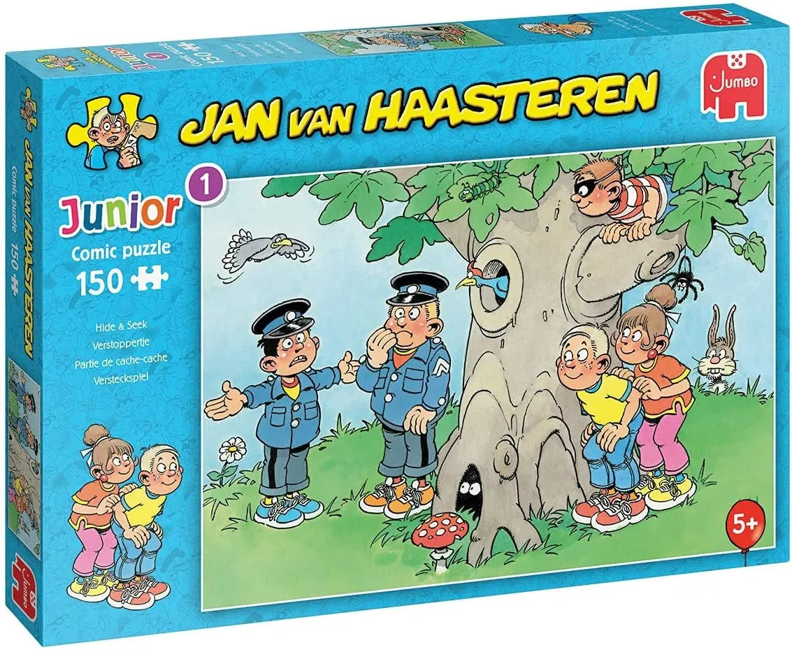 Pusle "Jan van Haasteren - Hide & Seek" 150 tk-108 Jigsaw Puzzles-Brain Games OÜ