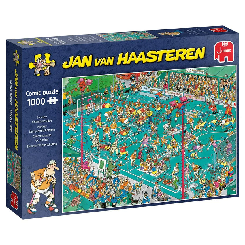 Pusle "Jan van Haasteren - Hockey Championships" 1000 tk-108 Jigsaw Puzzles-Brain Games OÜ