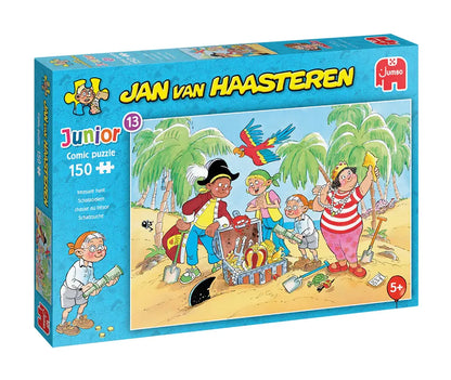 Pusle "Jan van Haasteren Junior 13 - Treasure Hunt" 150 tk-108 Jigsaw Puzzles-Brain Games OÜ