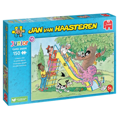 Pusle "Jan van Haasteren Junior 16 - A Slippery Slide" 150 tk-108 Jigsaw Puzzles-Brain Games OÜ
