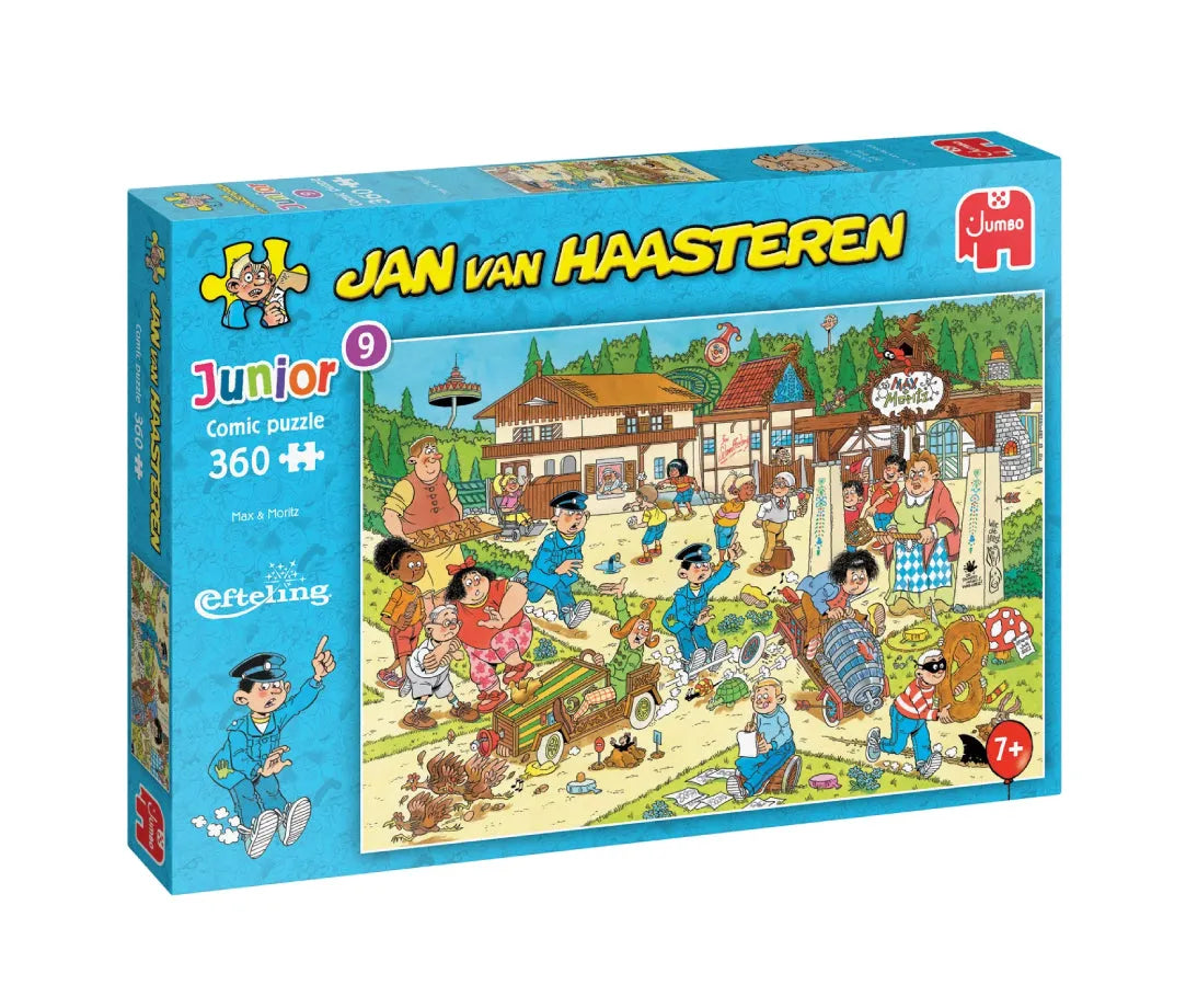 Pusle "Jan van Haasteren Junior 9 - Max & Moritz" 360 tk-108 Jigsaw Puzzles-Brain Games OÜ