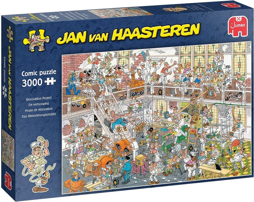 Pusle "Jan van Haasteren - Renovation Project" 3000 tk-108 Jigsaw Puzzles-Brain Games OÜ