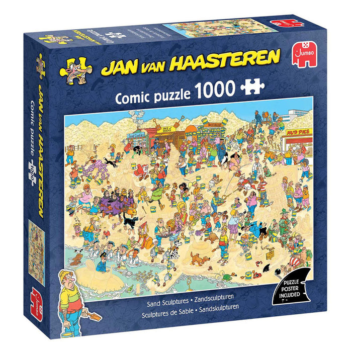 Pusle "Jan van Haasteren - Sand Sculptures" 1000 tk