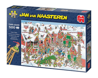 Pusle "Jan van Haasteren - Santa's Village" 5000 tk-108 Jigsaw Puzzles-Brain Games OÜ