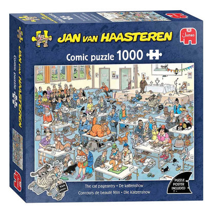 Pusle "Jan van Haasteren - The cat pageantry" 1000 tk
