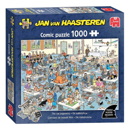Pusle "Jan van Haasteren - The cat pageantry" 1000 tk