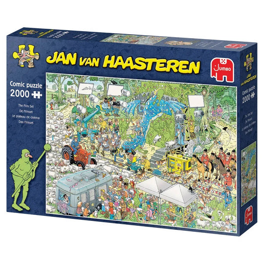 Pusle "Jan van Haasteren - The Film Set" 2000 tk-108 Jigsaw Puzzles-Brain Games OÜ