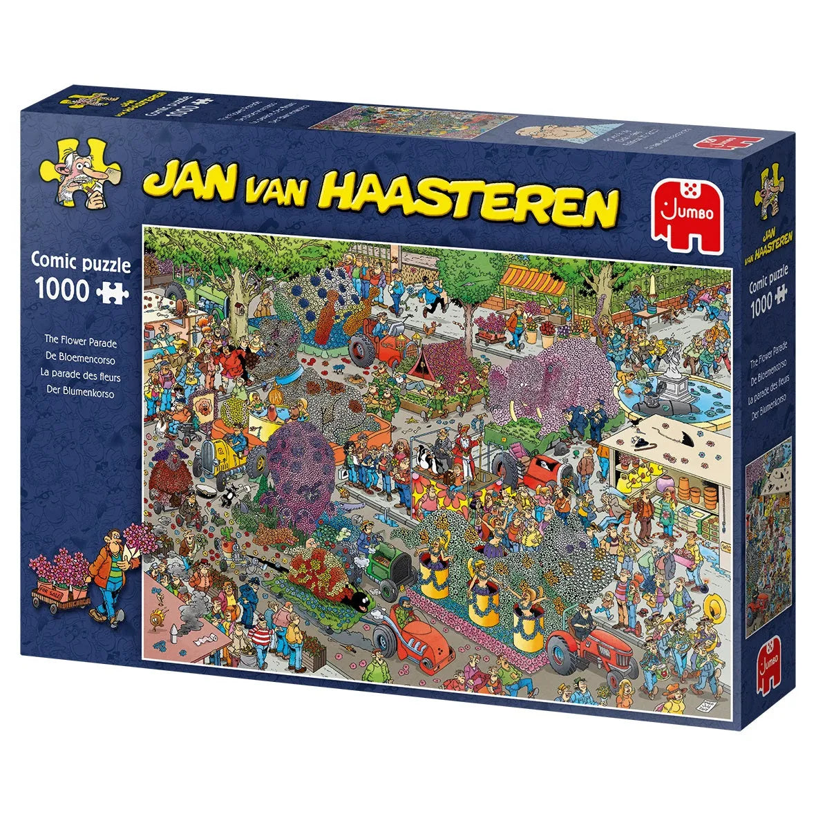 Pusle "Jan van Haasteren - The Flower Parade" 1000 tk-108 Jigsaw Puzzles-Brain Games OÜ