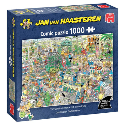 Pusle "Jan van Haasteren - The Garden Centre" 1000 tk-108 Jigsaw Puzzles-Brain Games OÜ