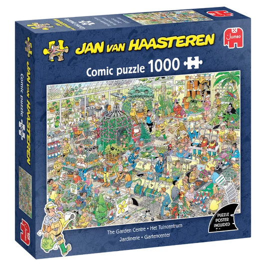 Pusle "Jan van Haasteren - The Garden Centre" 1000 tk-108 Jigsaw Puzzles-Brain Games OÜ