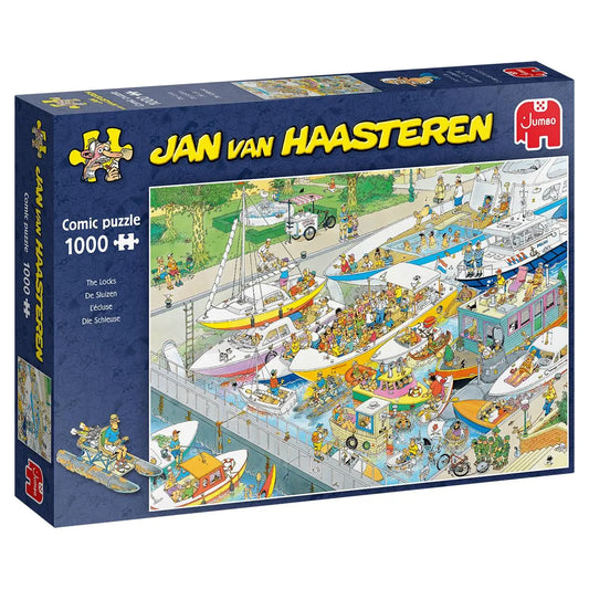 Pusle "Jan van Haasteren - The Locks" 1000 tk-108 Jigsaw Puzzles-Brain Games OÜ