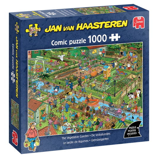 Pusle "Jan van Haasteren - The Vegetable Garden" 1000 tk-108 Jigsaw Puzzles-Brain Games OÜ