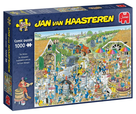 Pusle "Jan van Haasteren - The Winery" 1000tk-108 Jigsaw Puzzles-Brain Games OÜ