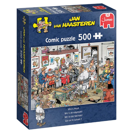 Pusle "Jan van Haasteren - Who's Next?" 500 tk-108 Jigsaw Puzzles-Brain Games OÜ
