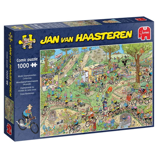 Pusle "Jan van Haasteren: World Championships Cyclocross" 1000 tk-108 Jigsaw Puzzles-Brain Games OÜ