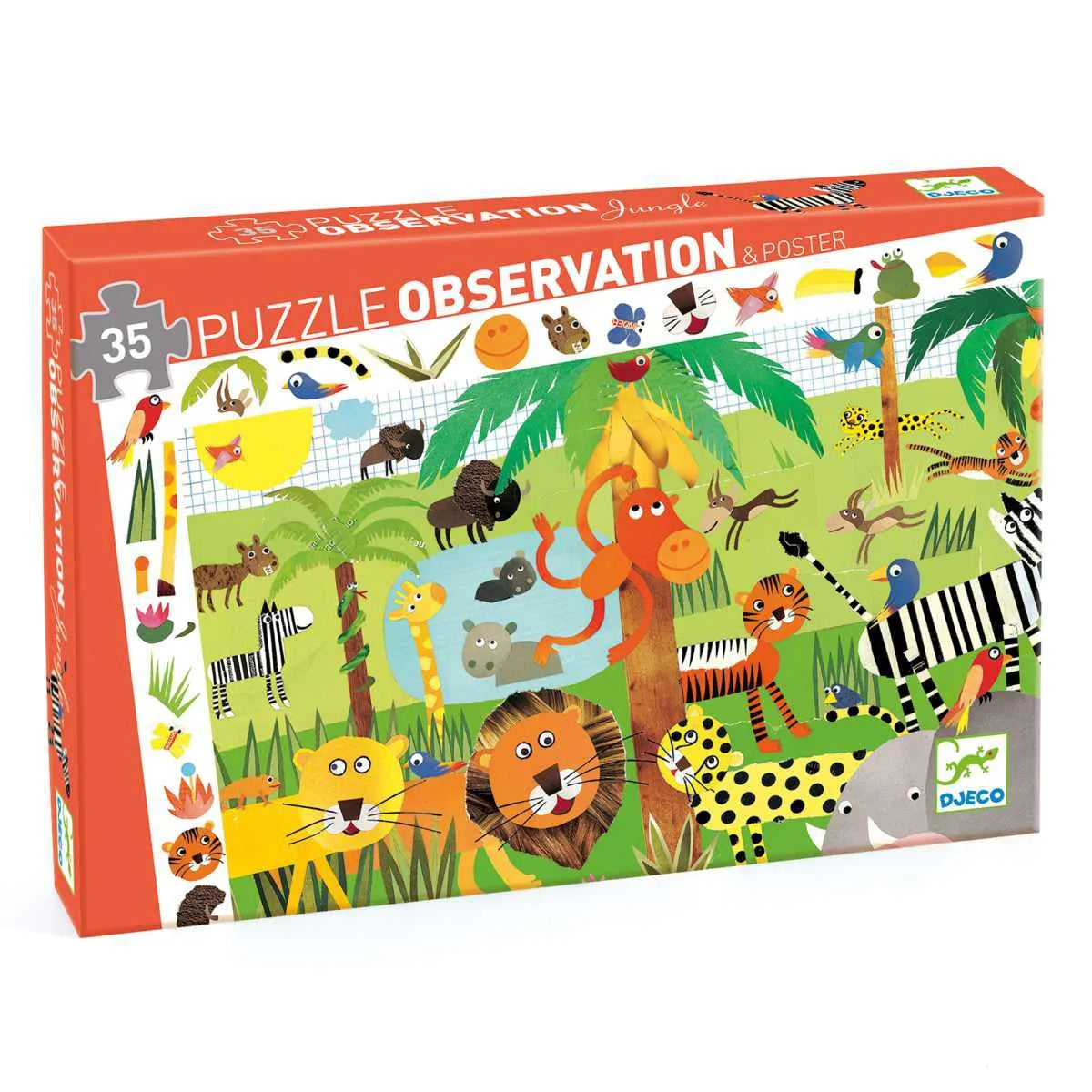 Pusle "Jungle" 35 tk-011 Creativity & Brain Teasers-Brain Games OÜ
