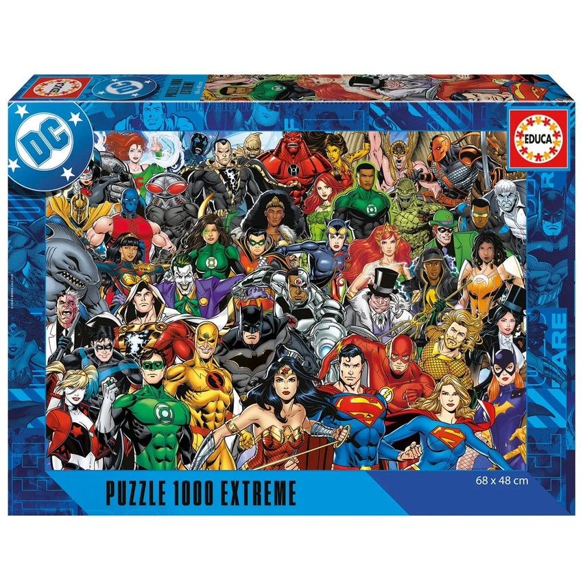 Pusle "Justice League DC Extreme" 1000 tk-w008 WHSX Jigsaw Puzzles-Brain Games OÜ