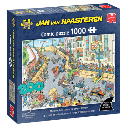 Pusle "JvH - The Soapbox Race" 1000 tk-108 Jigsaw Puzzles-Brain Games OÜ