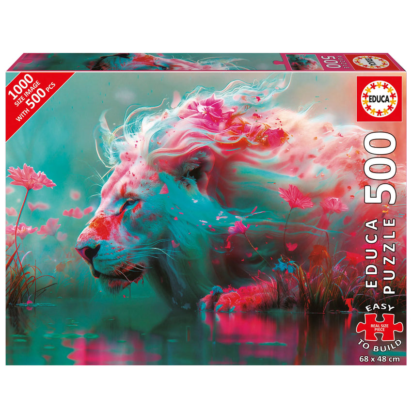 Pusle "King of blossoms" 500 tk-w008 WHSX Jigsaw Puzzles-Brain Games OÜ