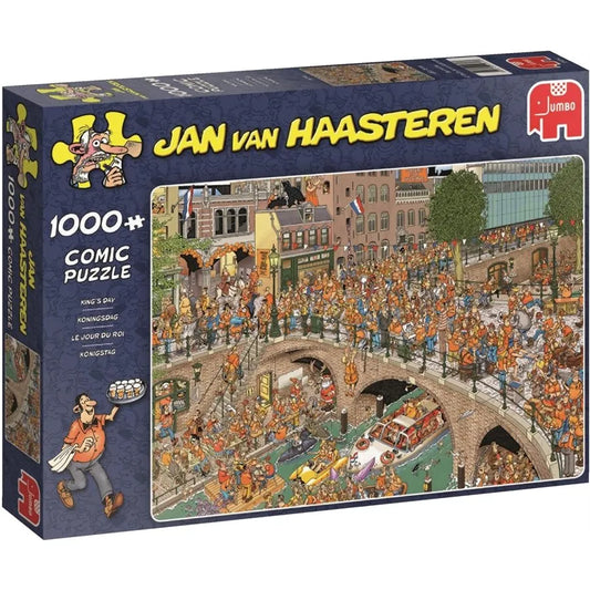 Pusle "King's Day" 1000 tk-108 Jigsaw Puzzles-Brain Games OÜ