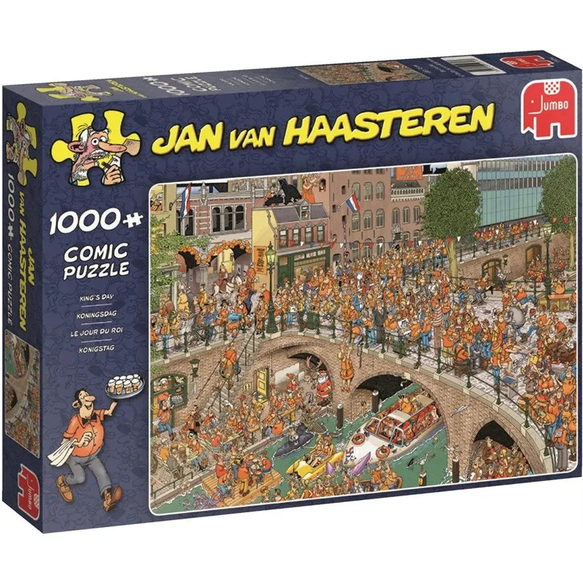 Pusle "King's Day" 1000 tk-108 Jigsaw Puzzles-Brain Games OÜ