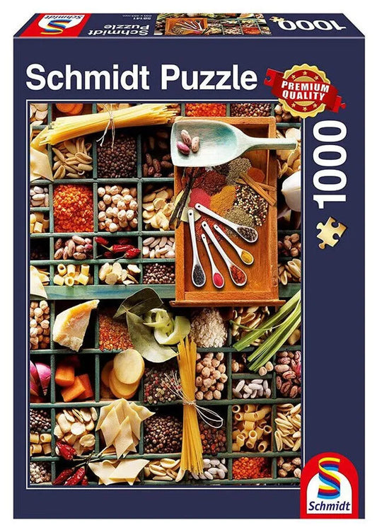 Pusle "Kitchen Potpourri" 1000 tk-w008 WHSX Jigsaw Puzzles-Brain Games OÜ